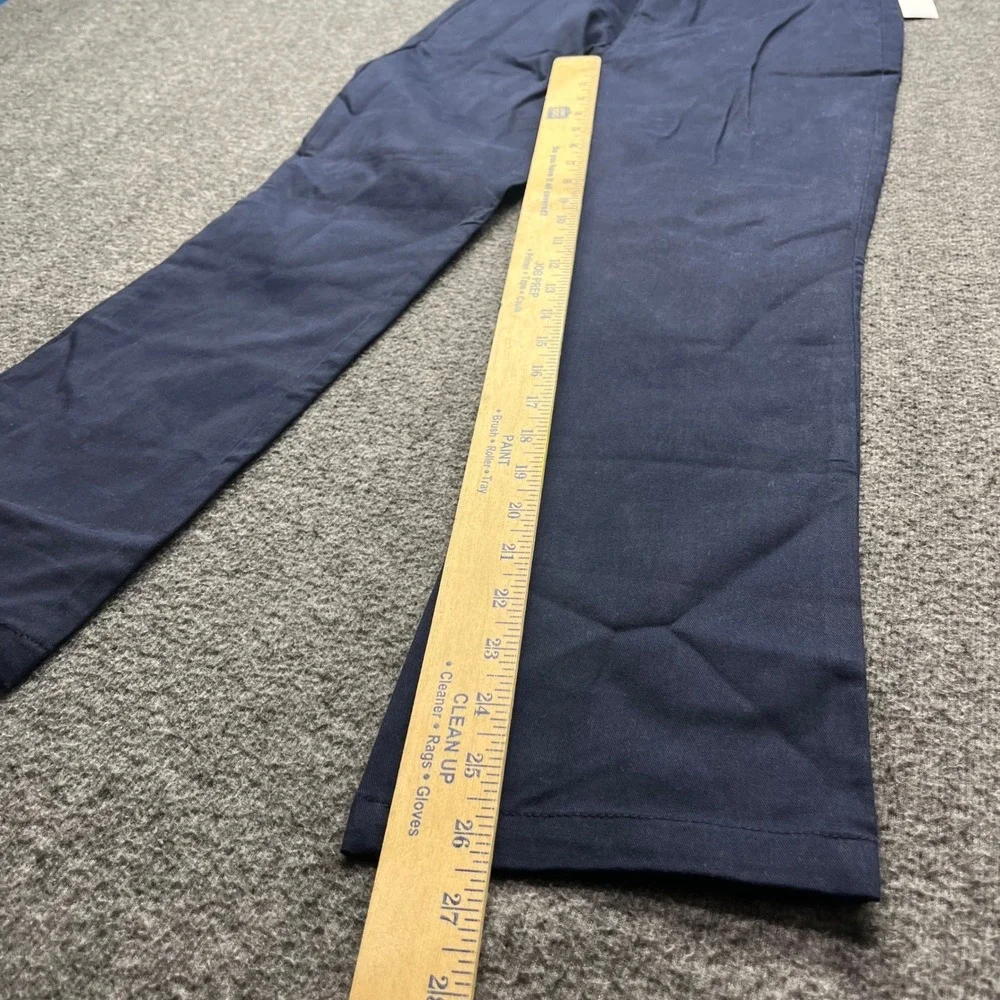 Old Navy Pants Boys 12 Plus Navy Blue Slim Built-In‎ Flex Chino 665608-00-1